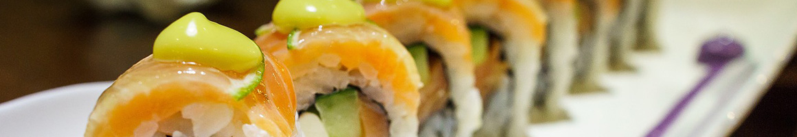 Eating Asian Fusion Japanese Sushi at iFish+Ramen restaurant in Denver, CO.